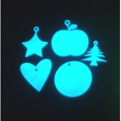 BLUE GLOW IN THE DARK PAINT