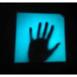 BLUE GLOW IN THE DARK PAINT