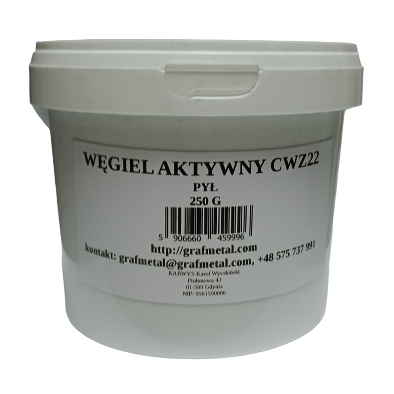 ACTIVATED CARBON 250 G (17 OZ)