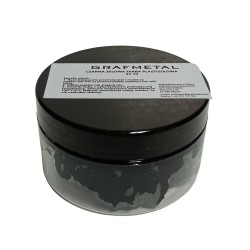 BLACK PLASTISOL GEL PAINT FOR CLOTHES AND TEXTILES 100 ML (3.4 FL OZ)