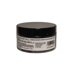 BLACK PLASTISOL GEL PAINT FOR CLOTHES AND TEXTILES 100 ML (3.4 FL OZ)
